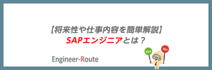 【将来性や仕事内容を簡単解説】SAPエンジニアとは？